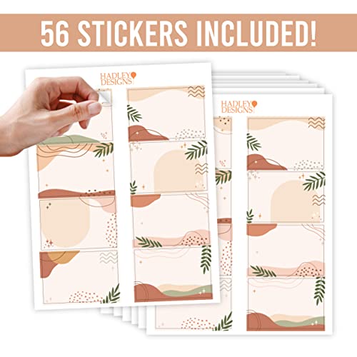 Self Adhesive Name Tags Sticker (56 Count)
