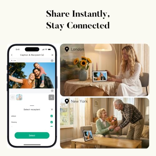VivKeep Pro 11" 2K Digital Picture Frame