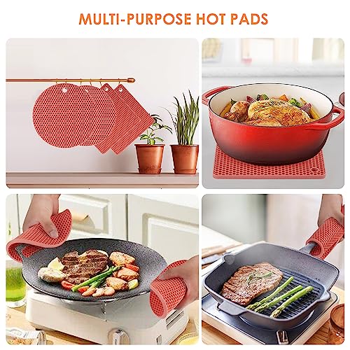 4 Pack Trivets for Hot Dishes