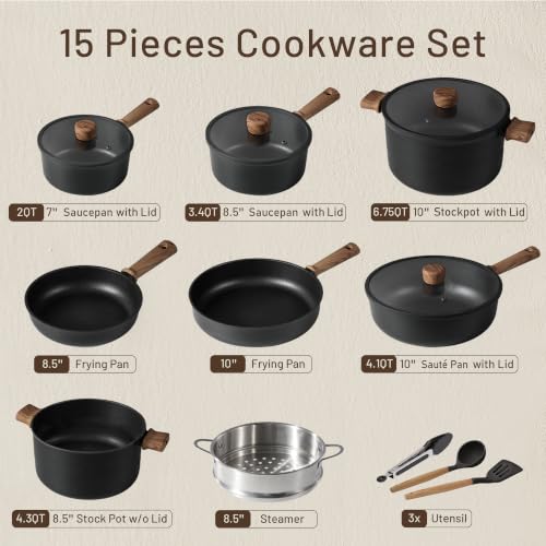 Nonstick Pots and Pans Set