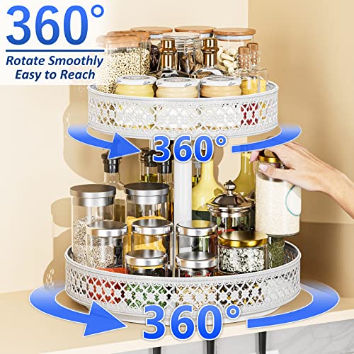 2 Tier Lazy Susan Organizer