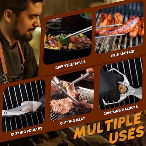 Kitchen Scissors and Cooking Tong (2 Count)
