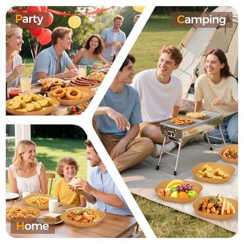 Air Fryer Paper Liners (200 Count)