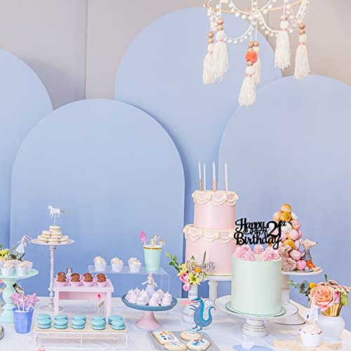 1 PCS Happy 21st Birthday Cake Topper Glitter Cheers to 21 Years Cake Pick 21 Fabulous Cake Decoration for 21st Birthday Party Decorations Supplies Black