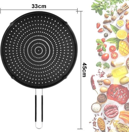 Silicone Splatter Screen for Frying Pan