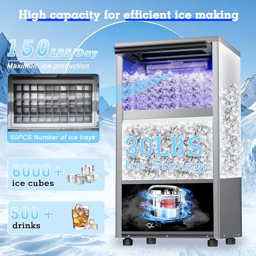Commercial Ice Maker Machine 150LB