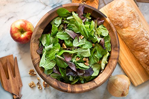 Ironwood Acacia Wood Salad Bowl