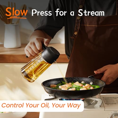16oz 470ml Glass Olive Oil Sprayer for Cooking