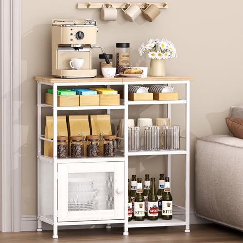 Coffee Bar Cabinet Station