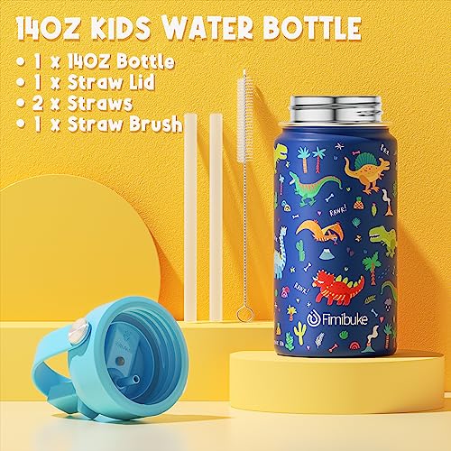 Kids Bento Lunch Box with Toddler Insulated Water Bottle Lunch Bag