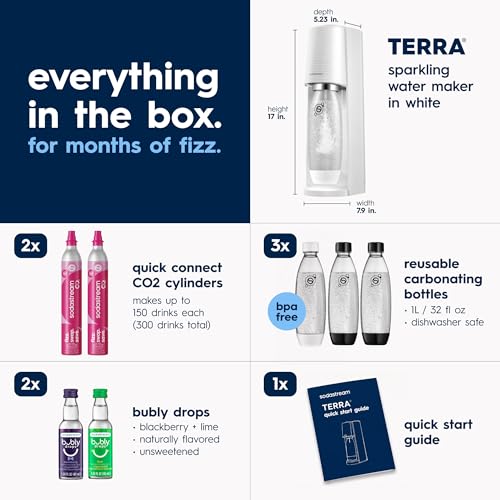 TERRA Sparkling Water Maker