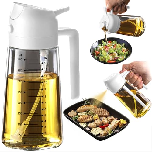 16oz 470ml Glass Olive Oil Sprayer for Cooking