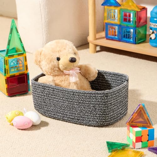 Small Storage Baskets for Organizing (3 Count)