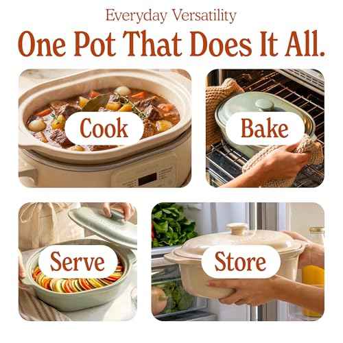 MAGNIFIQUE 6 Quart Programmable Casserole Slow Cooker