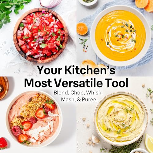 4-in-1 Hand Blender MQ7077, 500W, Accessories Included