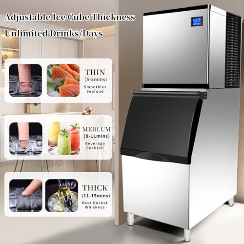Commercial Ice Maker Machine 500 Lbs