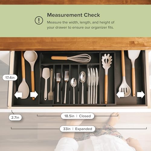 Silverware & Utensil Drawer Organizer