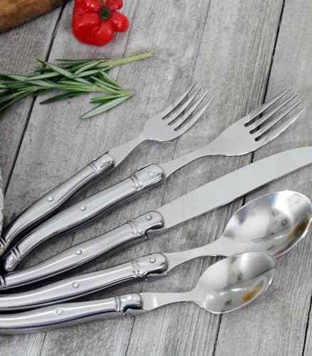 Laguiole 20 Piece All Stainless (20 Count)