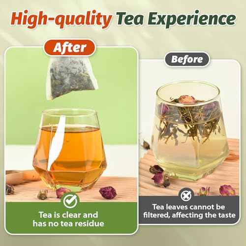 Empty Tea Bags for Loose Leaf Tea (500 Count)