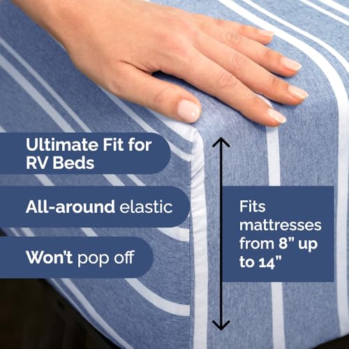 Short Queen Size 4 Piece Bed Sheet Set