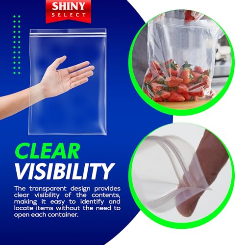 12 Count Double Zipper Jumbo Bags