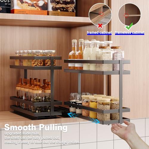 Pull Out Spice Rack Organizer for Cabinet