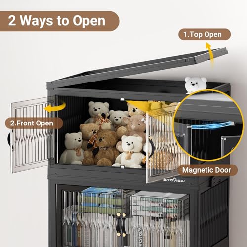 500Qt Stackable Storage Bins with Lid (5 Count)
