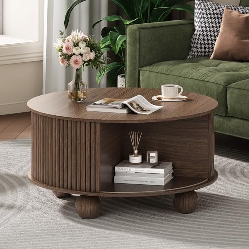 Round Coffee Tables for Living Room