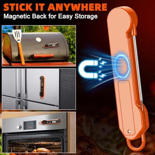 Professional Digital Meat Thermometer Instant Read Waterproof
