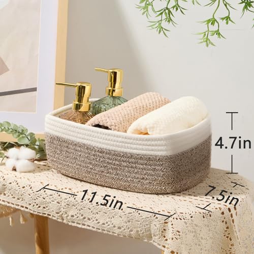 Small Storage Baskets for Organizing (3 Count)