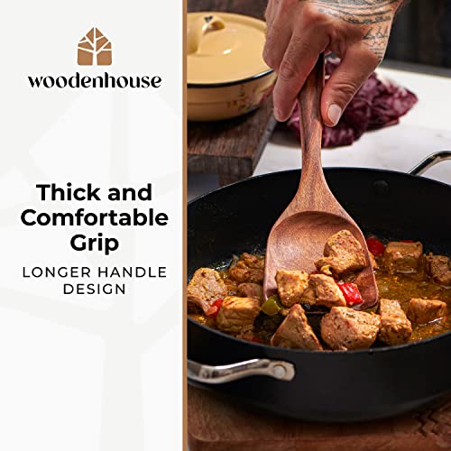 Wooden Spoons for Cooking (12 Count)