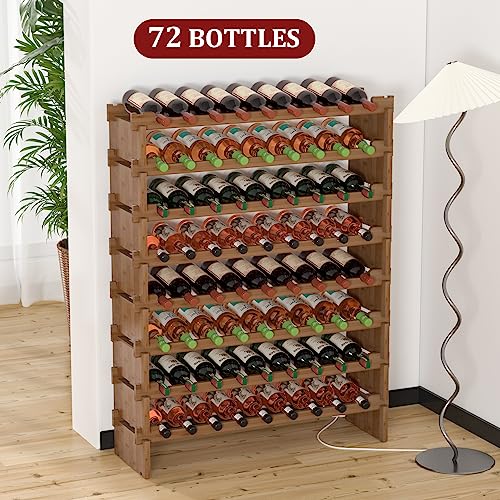 Wine Rack Freestanding Floor
