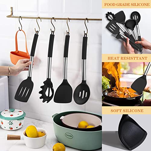 Silicone Cooking Kitchen Utensil Set (43 Count)