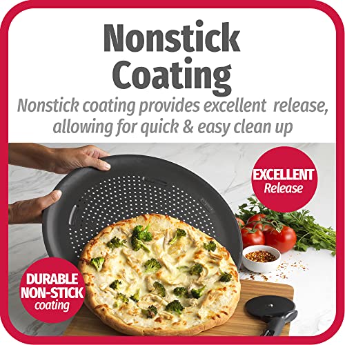 AirPerfect Nonstick 16” Pizza Pan (2 Count)