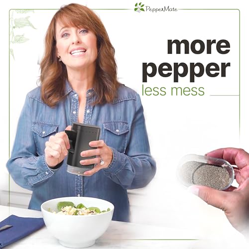 Black Pepper Mill and Pepper Grinder