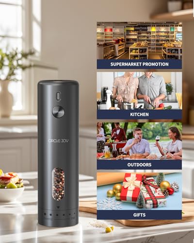 Electric Pepper Grinder Rechargeable