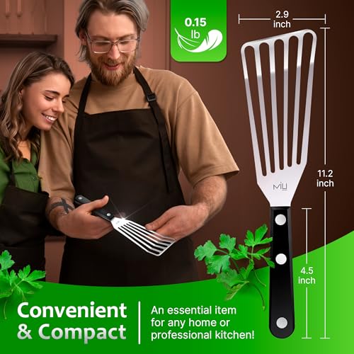 MIU Fish Spatula Stainless Steel