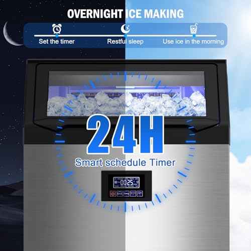 320 lbs High Output Commercial Ice Maker Undercounter Built