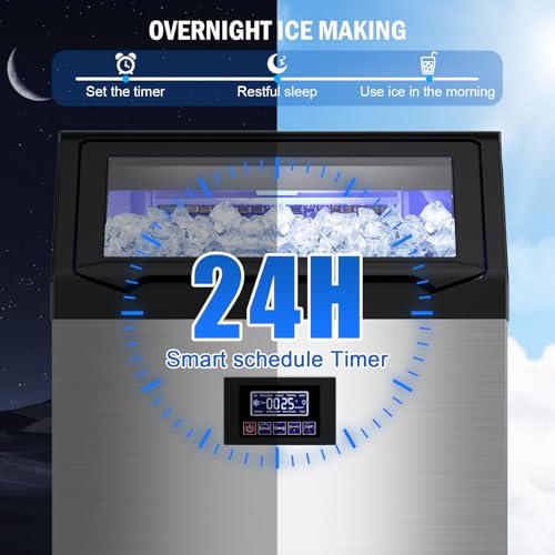 350 lbs High Output Commercial Ice Maker Undercounter Built