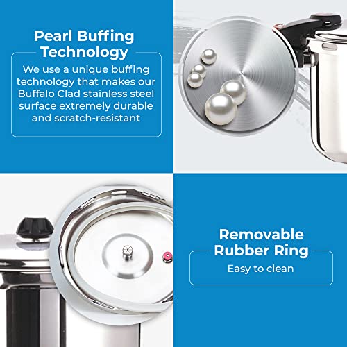 Pressure Cooker 8 Qt Stainless Steel