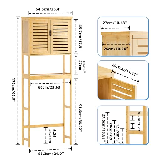 Bathroom Over The Toilet Storage Cabinet