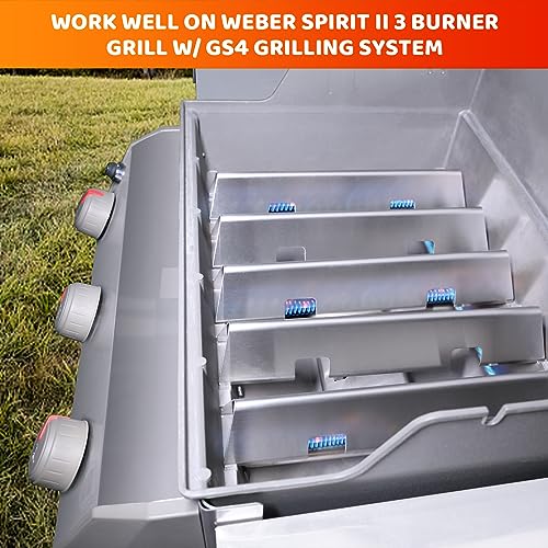 15.3" Flavorizer Bars for Weber Spirit E310 & GS4 Spirit II 300 (5 Count)