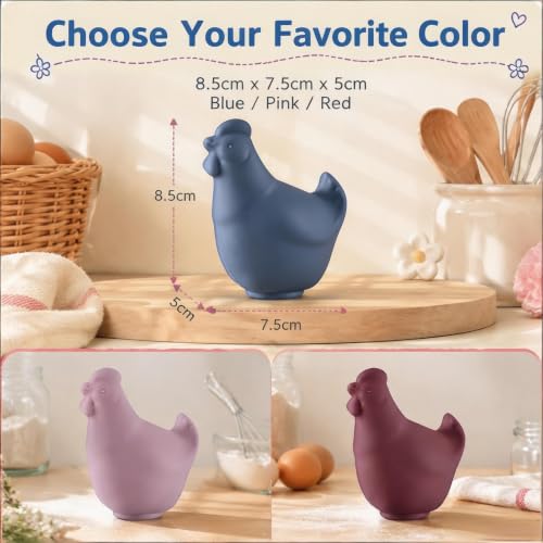 Silicone Hen Shaped Egg Yolk Separator
