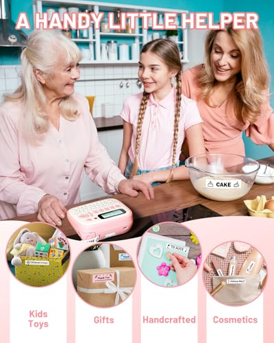 D210S Pink Label Maker Machine with