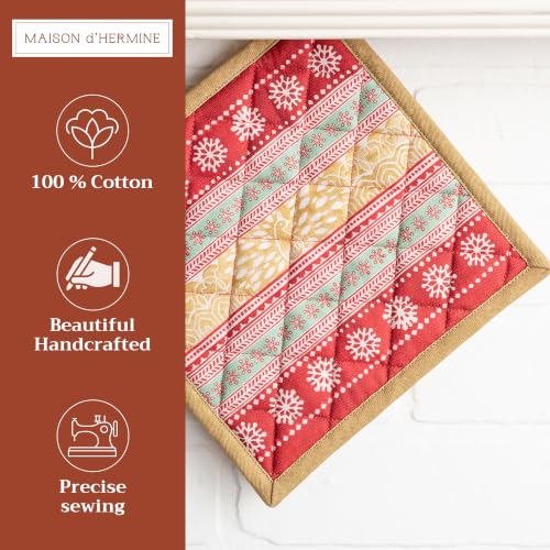 Pot Holders 100% Cotton Potholders (2 Count)