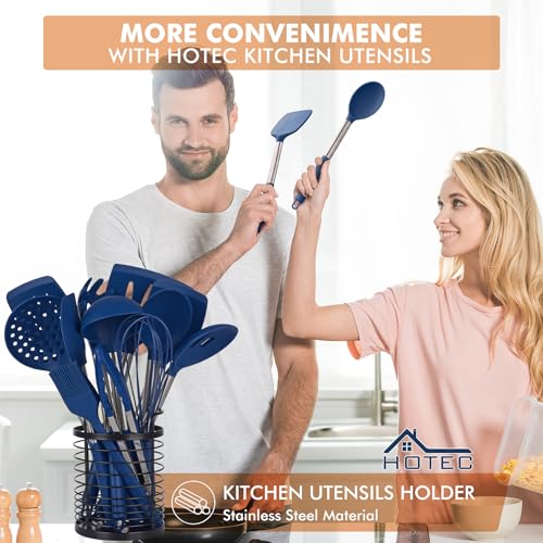 446°F Heat Resistant Silicone Kitchen Utensils (14 Count)