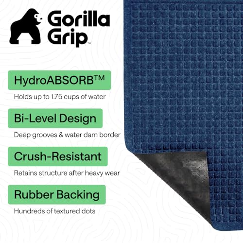 HydroABSORB Door Mat for Indoor Outdoor Use