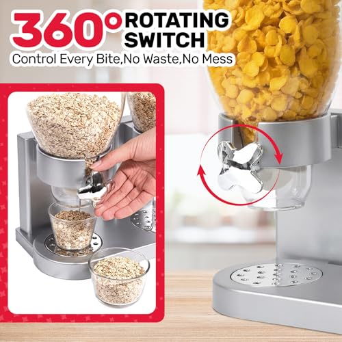 Triple Cereal Dispenser