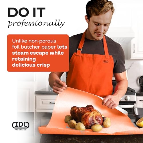 Peach Butcher Paper 18" x 2160" (270 Sq Ft)