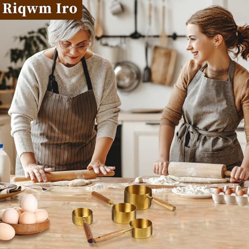4 Piece Gold Measuring Cups Set (4 Count)